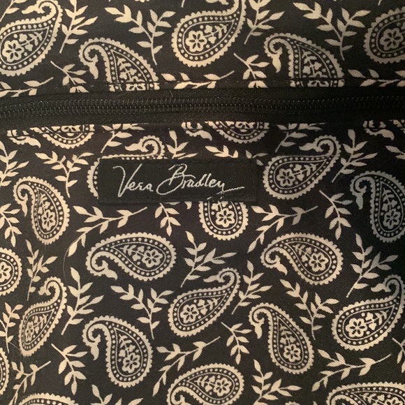 Vera Bradley Bags Vera Bradley Black Quilted Cotton Duffle Bag Poshmark